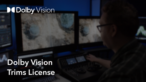 Dolby Vision Trims License